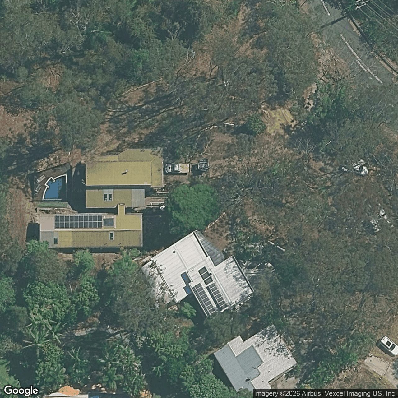 Aerial view of 160 Ocean Parade, Burleigh Heads QLD 4220