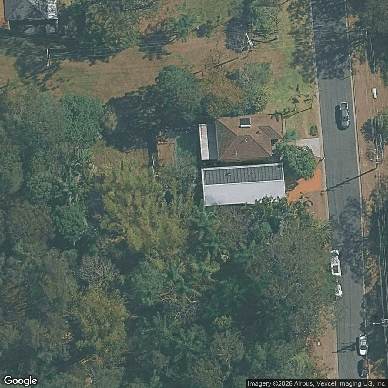 Aerial view of 180 Ocean Parade, Burleigh Heads QLD 4220