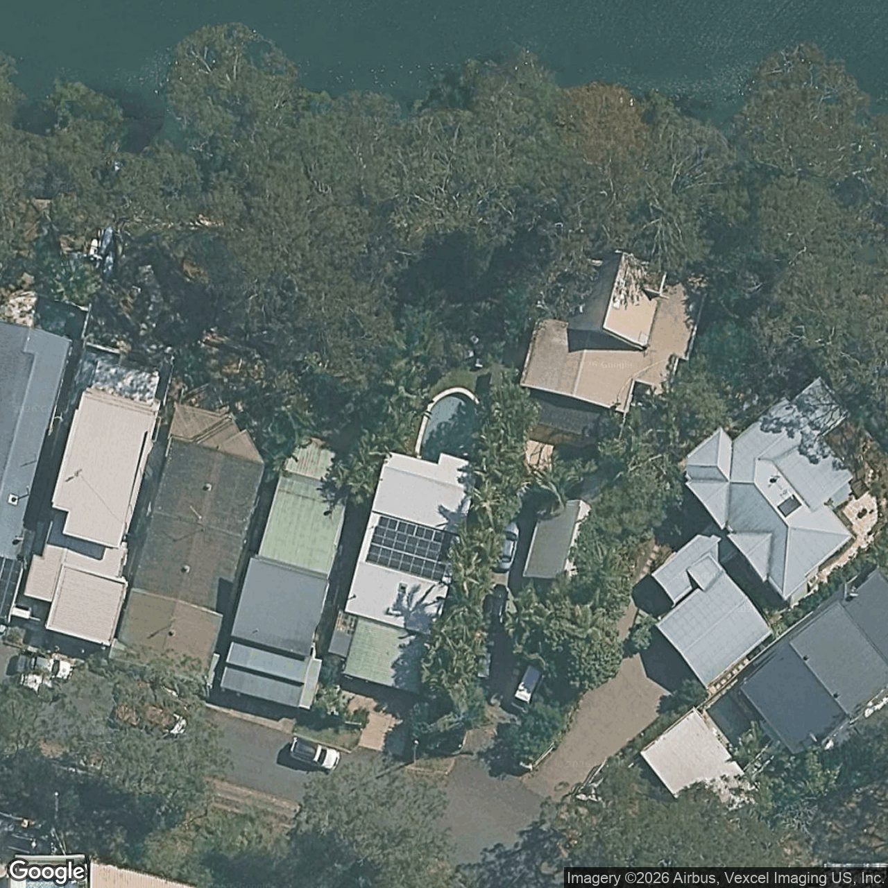 Aerial view of 82 Ocean Parade, Burleigh Heads QLD 4220
