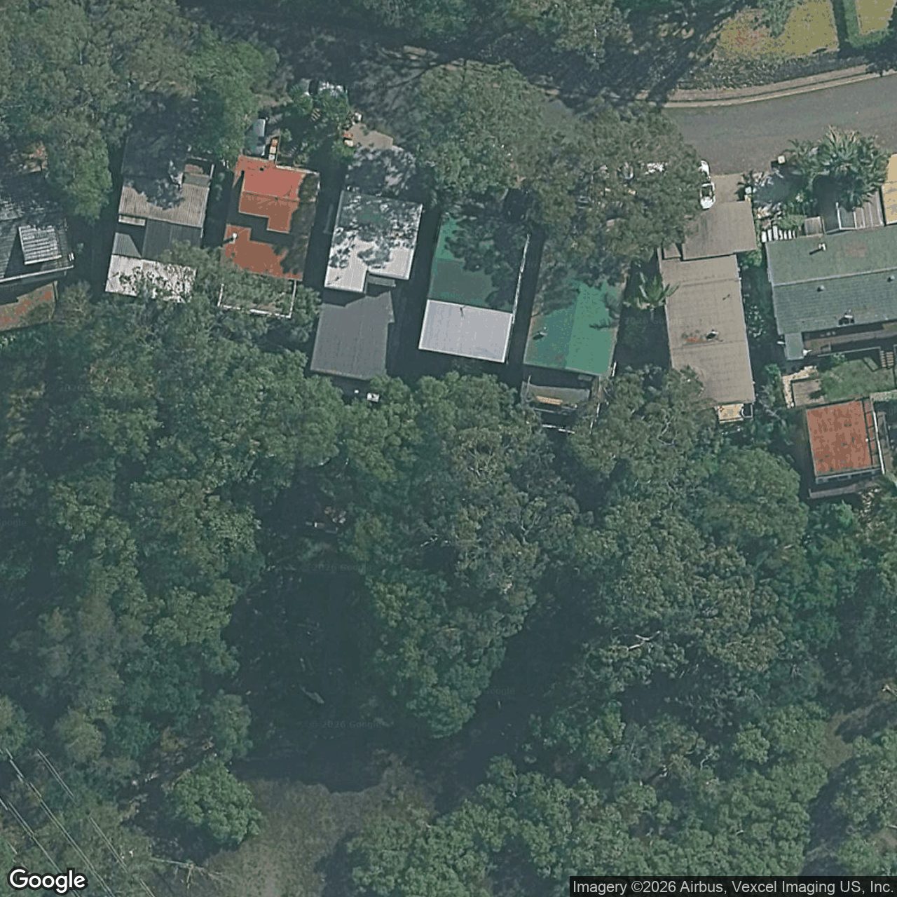 Aerial view of 118 Ocean Parade, Burleigh Heads QLD 4220