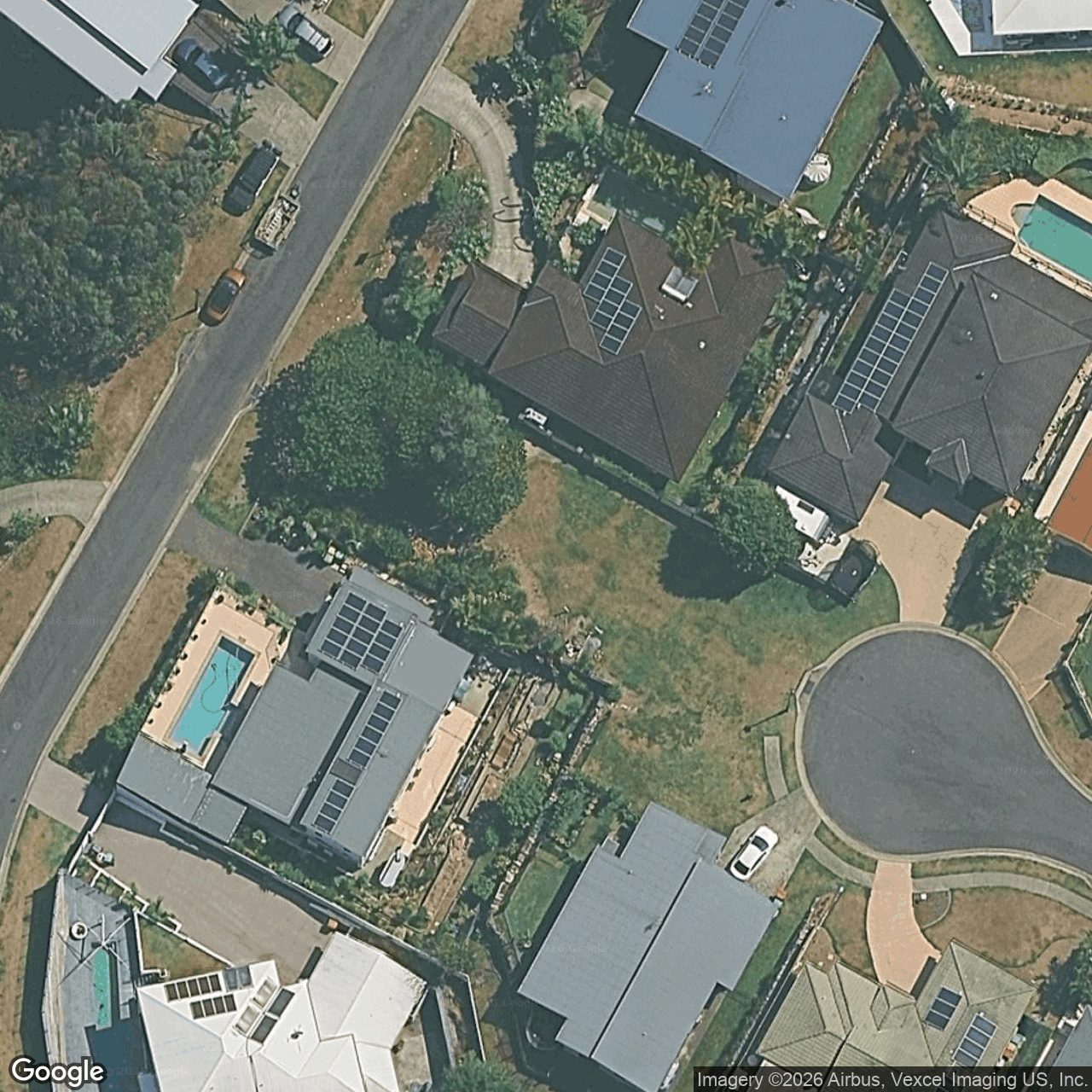 Aerial view of 54A Sky Royal Terrace, Burleigh Heads QLD 4220