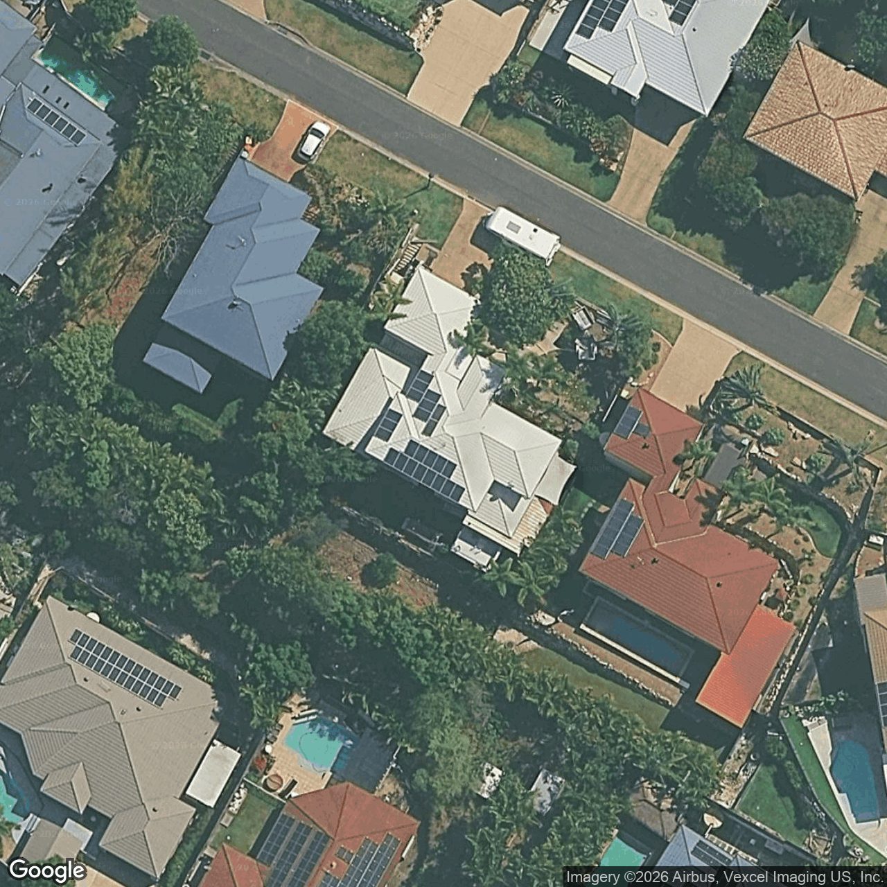Aerial view of 75 Sky Royal Terrace, Burleigh Heads QLD 4220