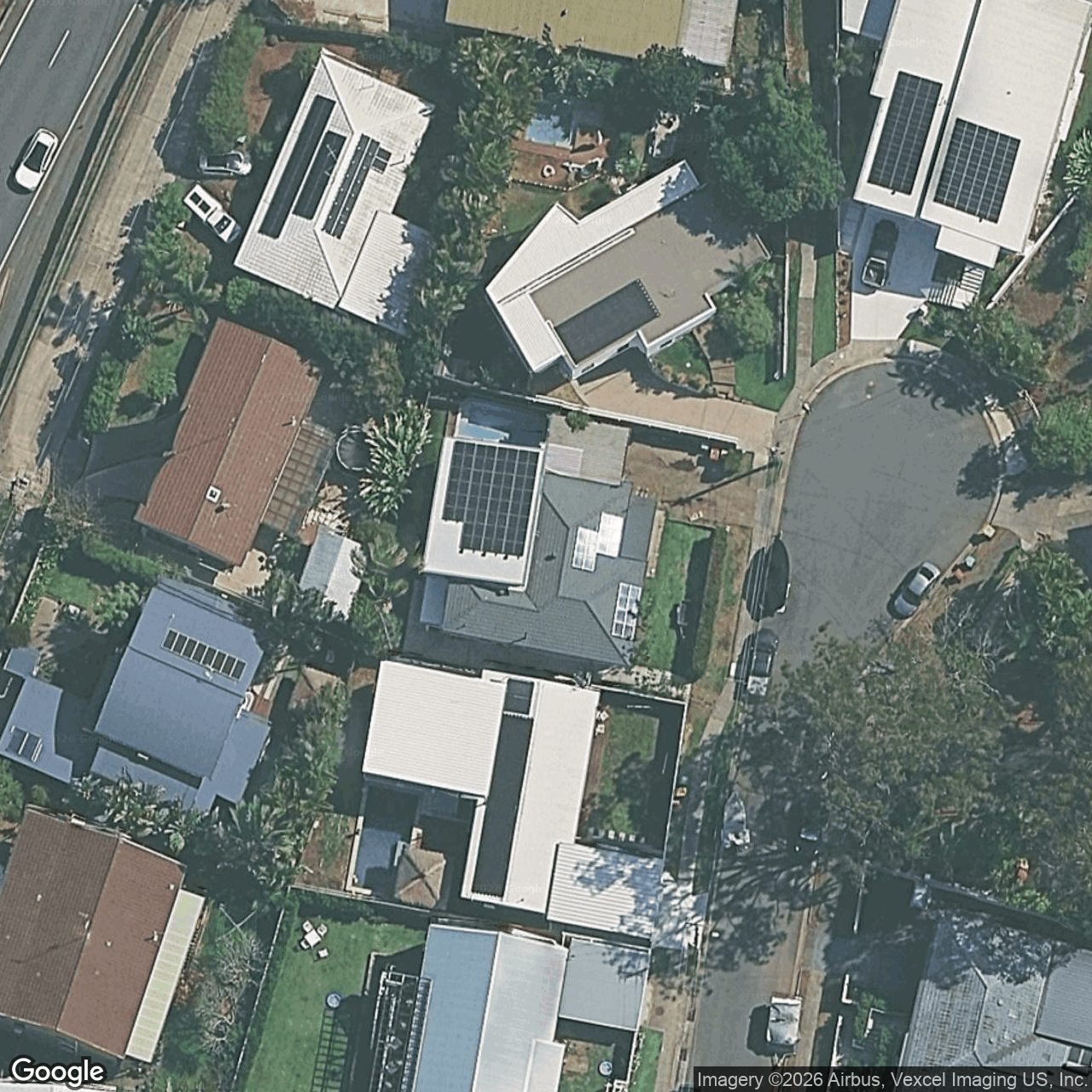 Aerial view of 23 Timbertop Mead, Burleigh Heads QLD 4220