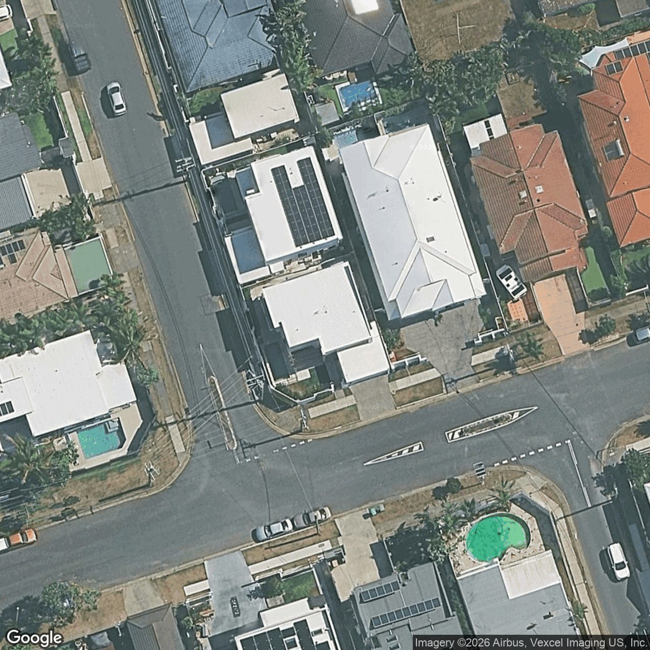 Aerial view of 21 Ferny Fairway, Burleigh Heads QLD 4220