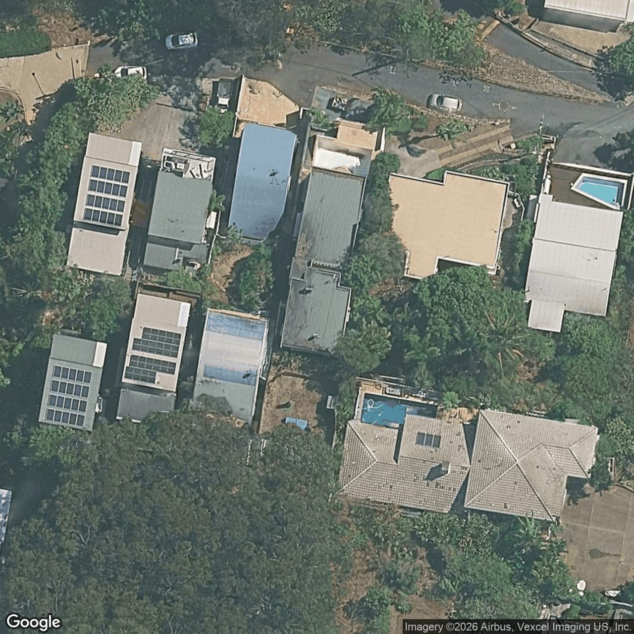 Aerial view of 46 Hill Avenue, Burleigh Heads QLD 4220