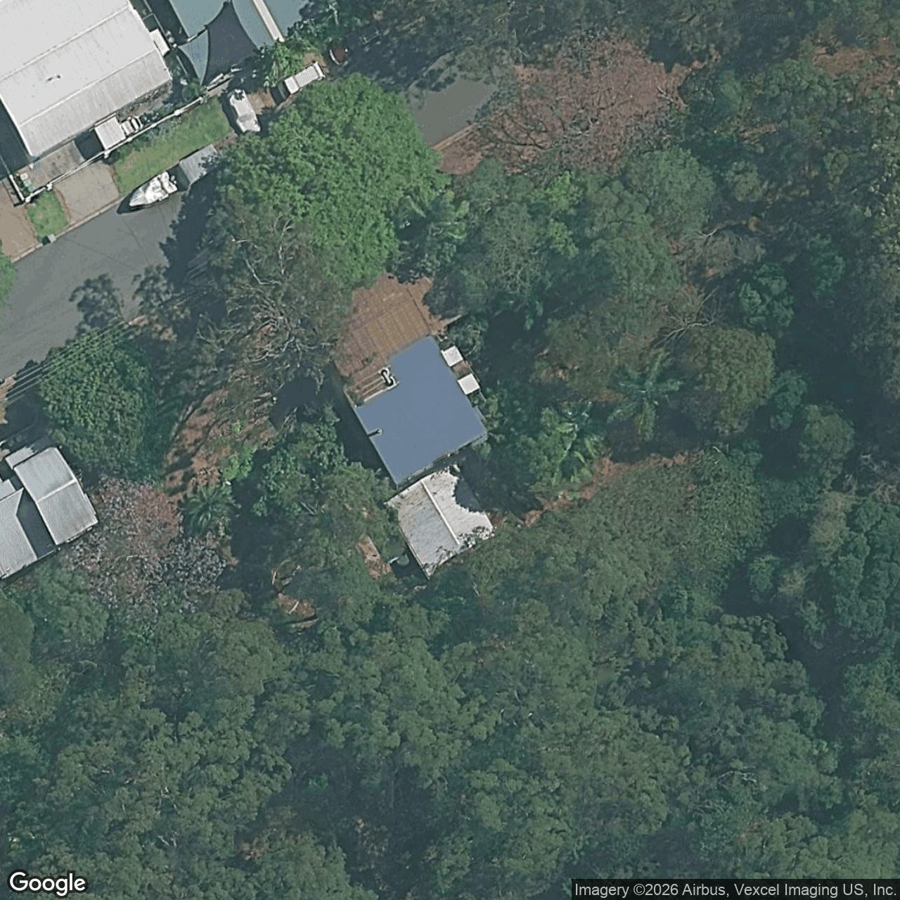 Aerial view of 21 Tanjenong Place, Burleigh Heads QLD 4220