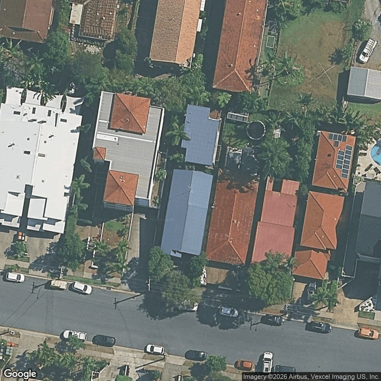 Aerial view of 11 Stephens Street, Burleigh Heads QLD 4220