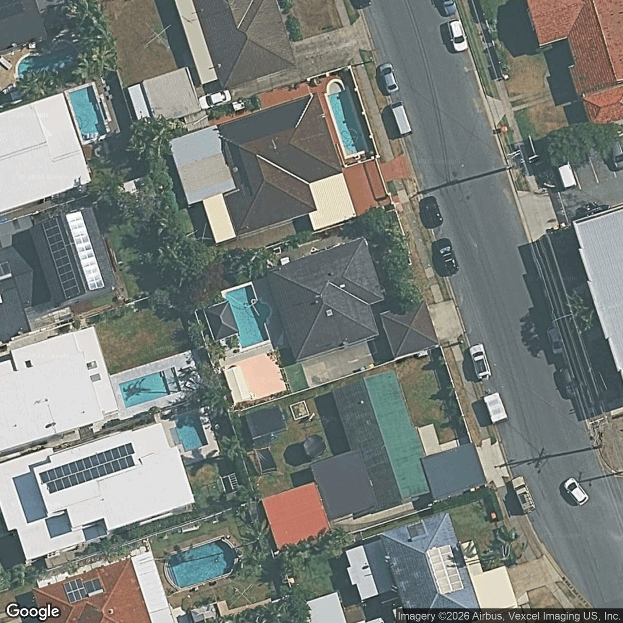 Aerial view of 24 Lemana Lane, Burleigh Heads QLD 4220