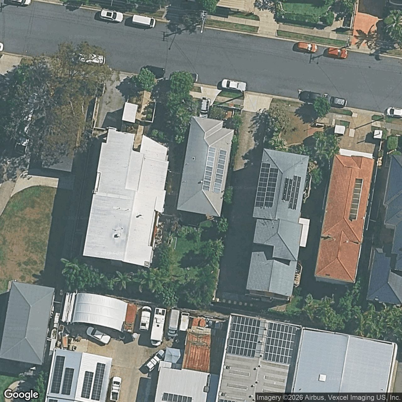 Aerial view of 28 Stephens Street, Burleigh Heads QLD 4220