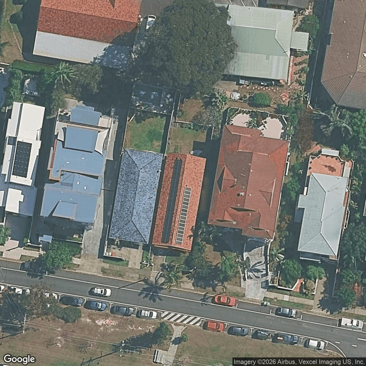 Aerial view of 17 Ewart Street, Burleigh Heads QLD 4220