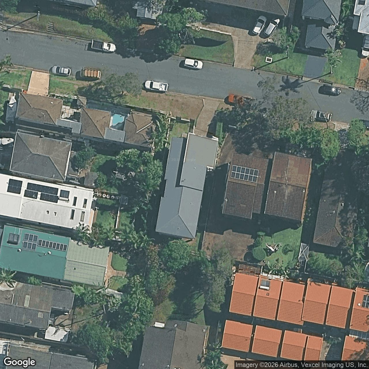 Aerial view of 10 Albert Street, Burleigh Heads QLD 4220