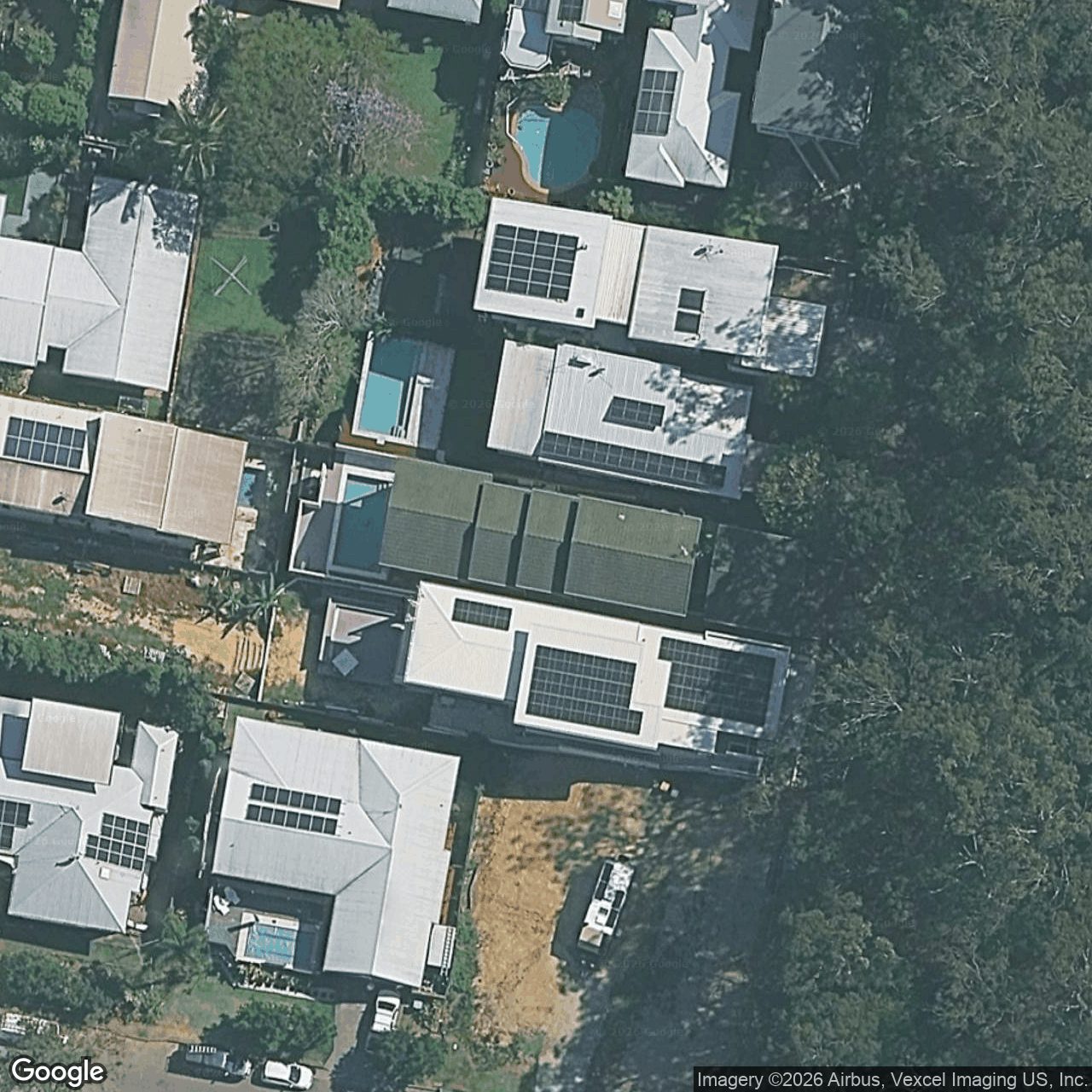 Aerial view of 49 Julia Street, Burleigh Heads QLD 4220