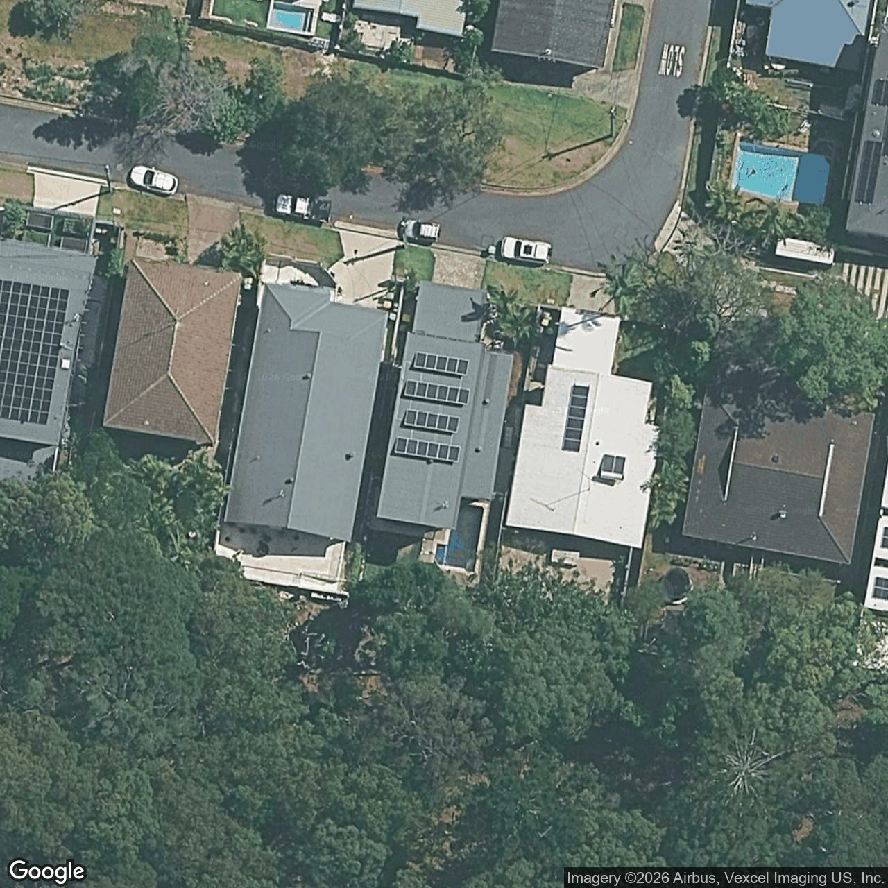 Aerial view of 6 Cotton Street, Burleigh Heads QLD 4220