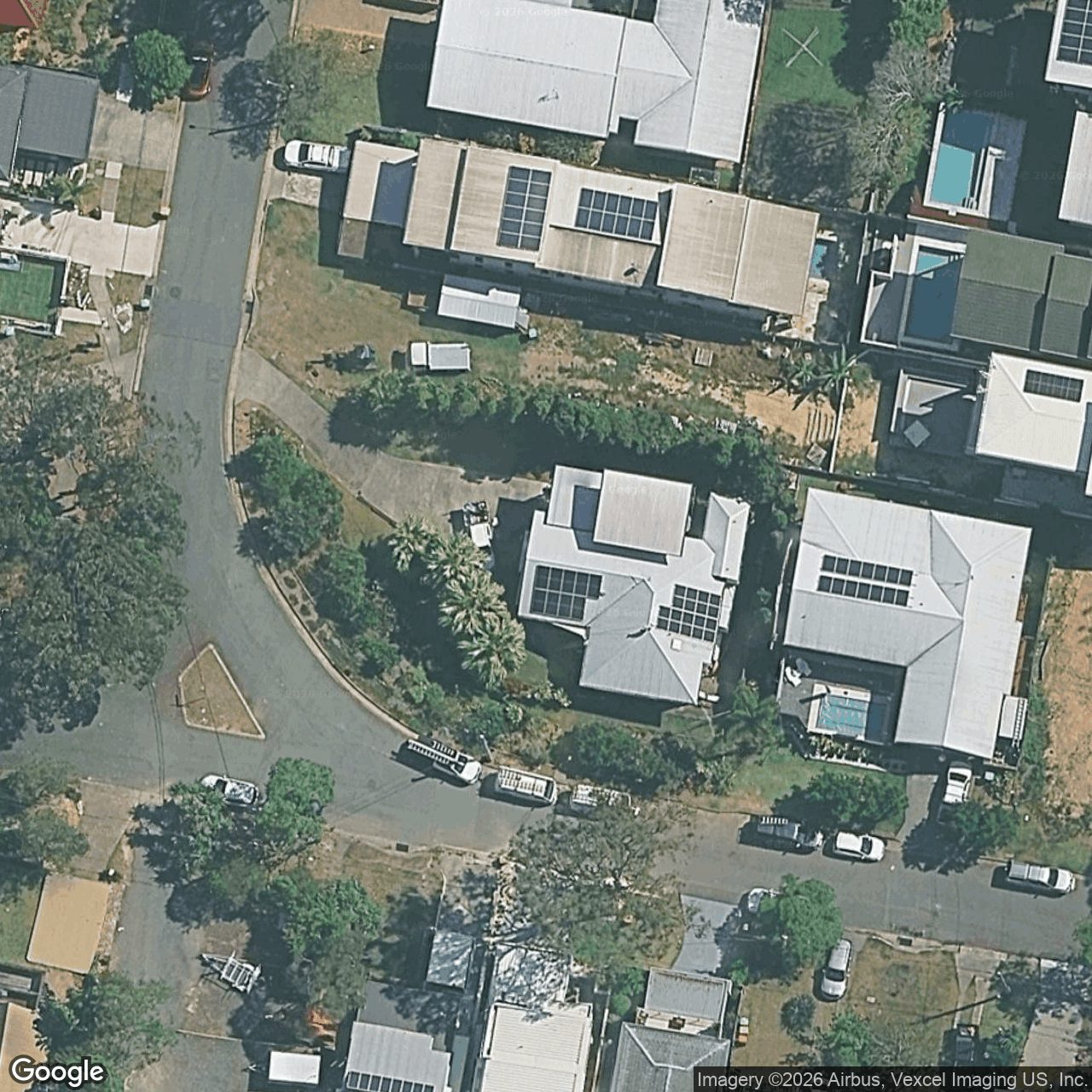 Aerial view of 5 Rudd Street, Burleigh Heads QLD 4220