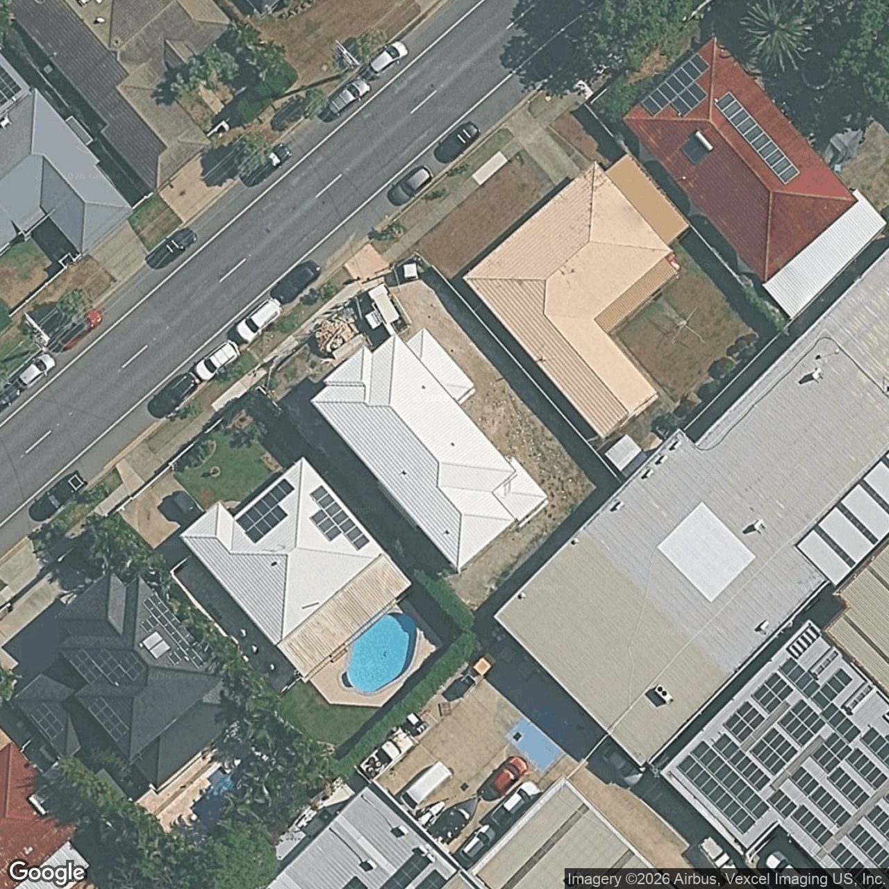 Aerial view of 94 Acanthus Avenue, Burleigh Heads QLD 4220