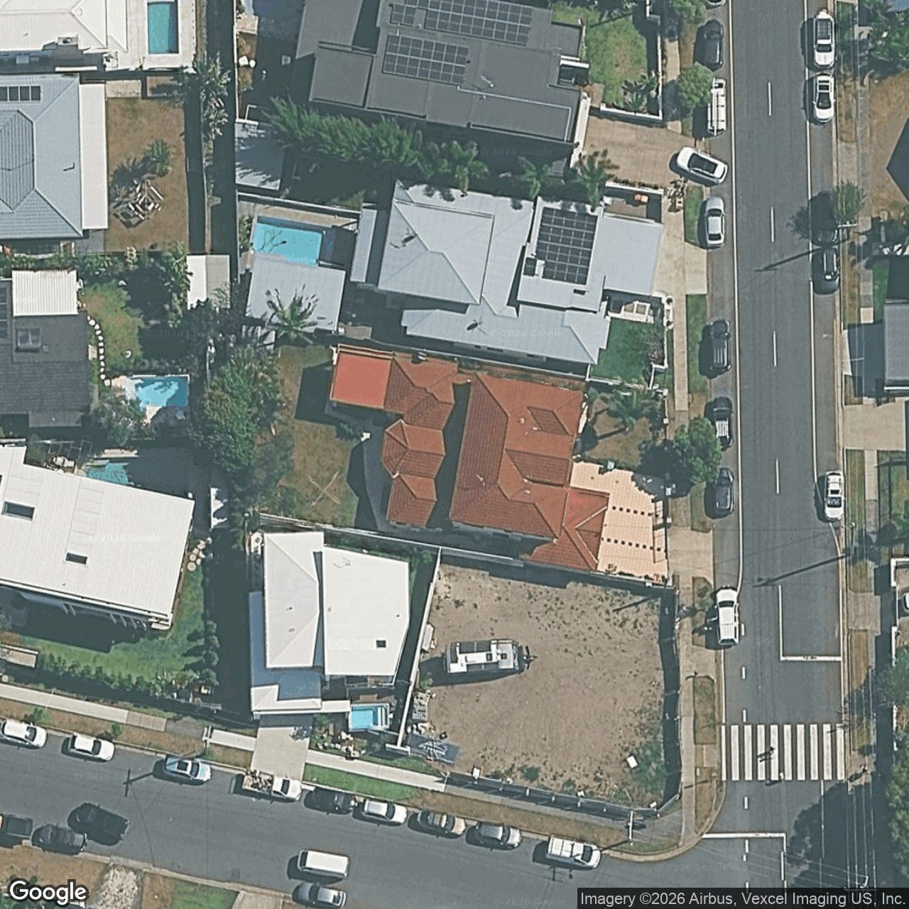 Aerial view of 45 Acanthus Avenue, Burleigh Heads QLD 4220