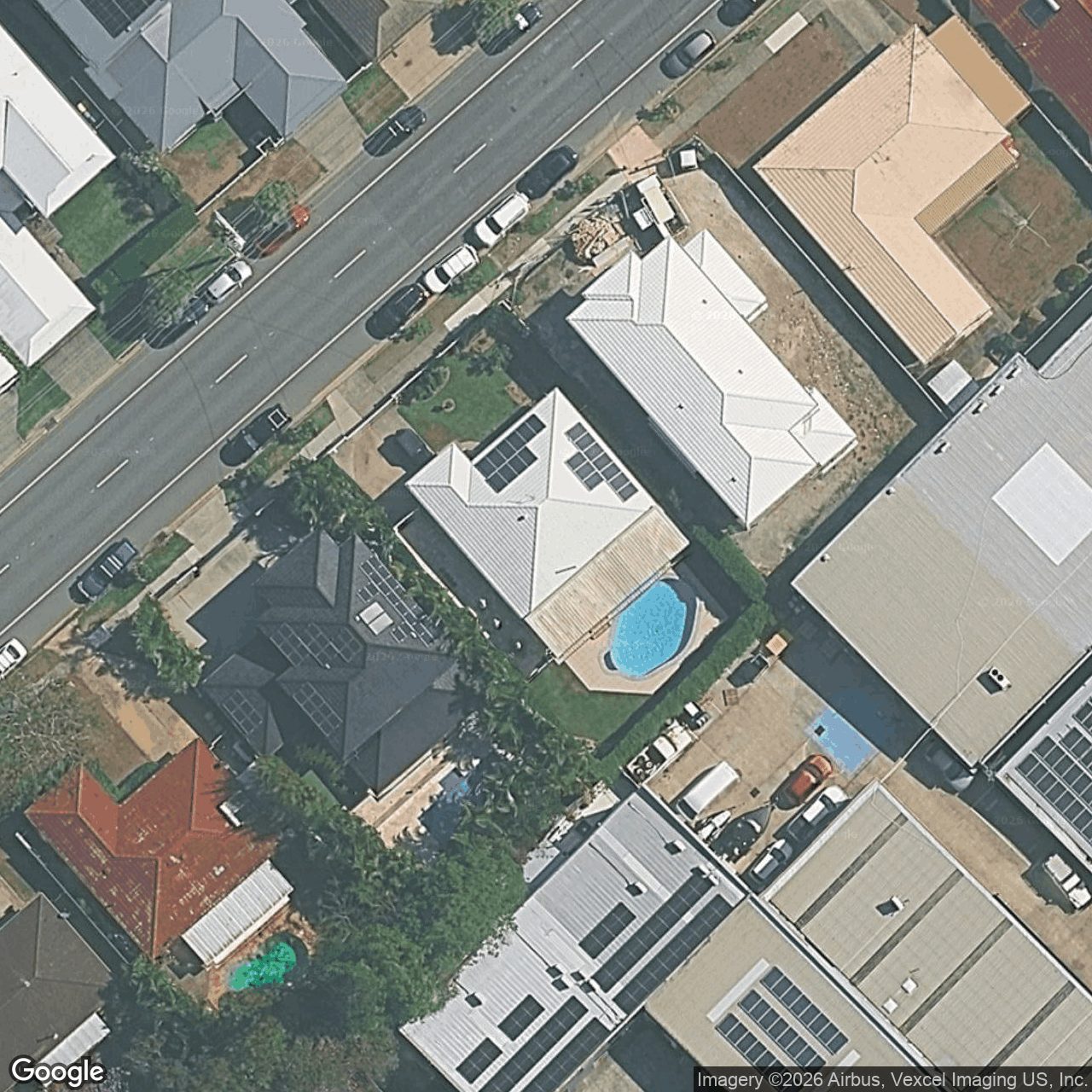 Aerial view of 96 Acanthus Avenue, Burleigh Heads QLD 4220