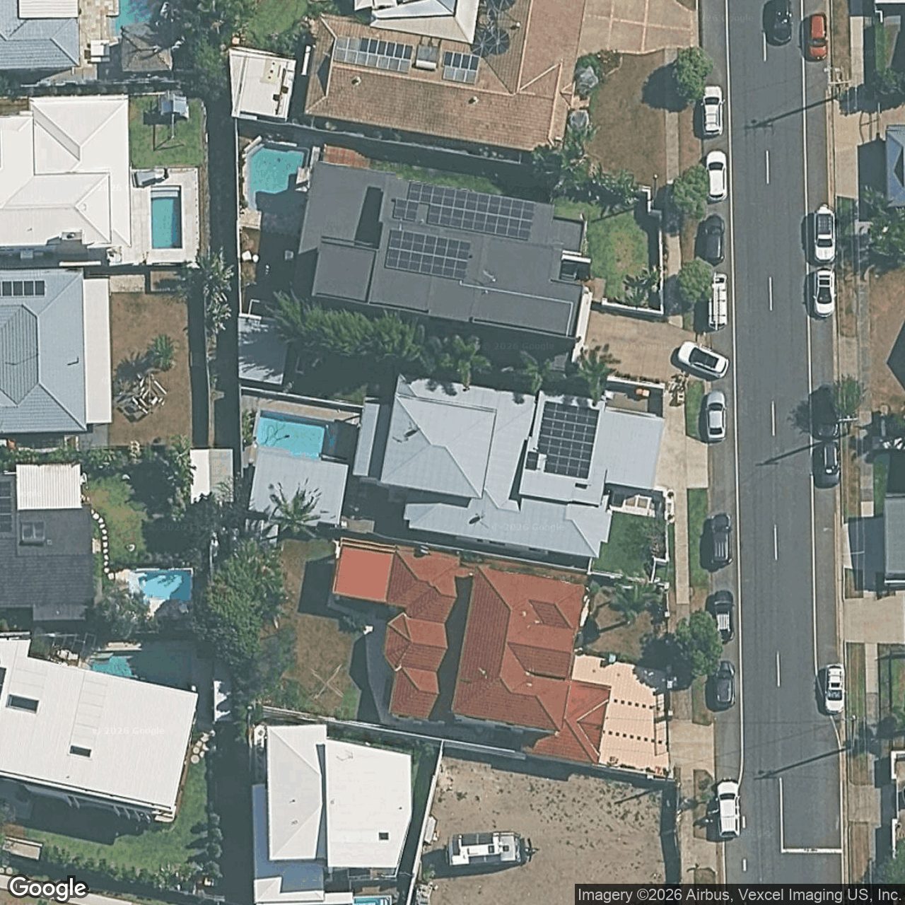 Aerial view of 43 Acanthus Avenue, Burleigh Heads QLD 4220