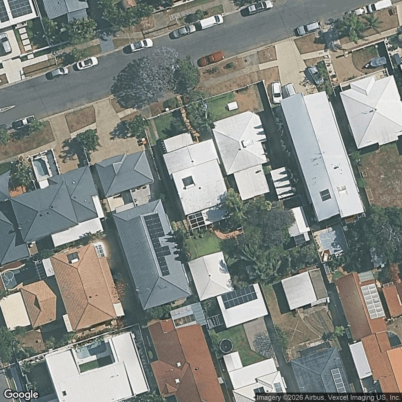 Aerial view of 14 Banksia Broadway, Burleigh Heads QLD 4220