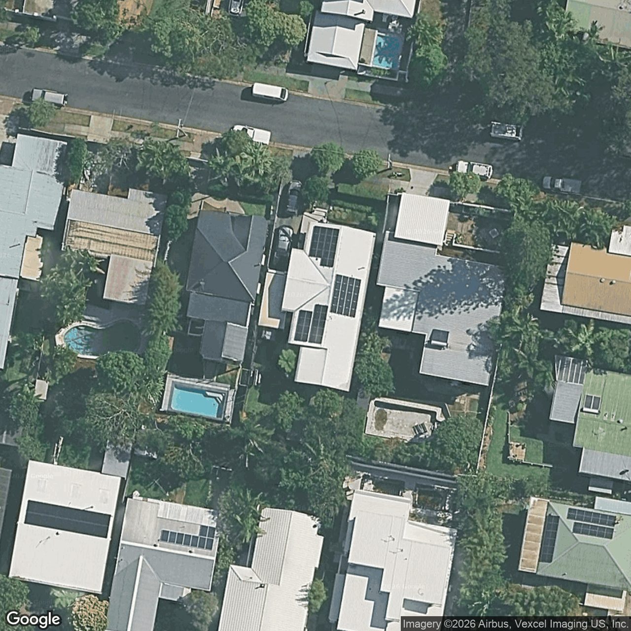 Aerial view of 6 Page Parade, Burleigh Heads QLD 4220