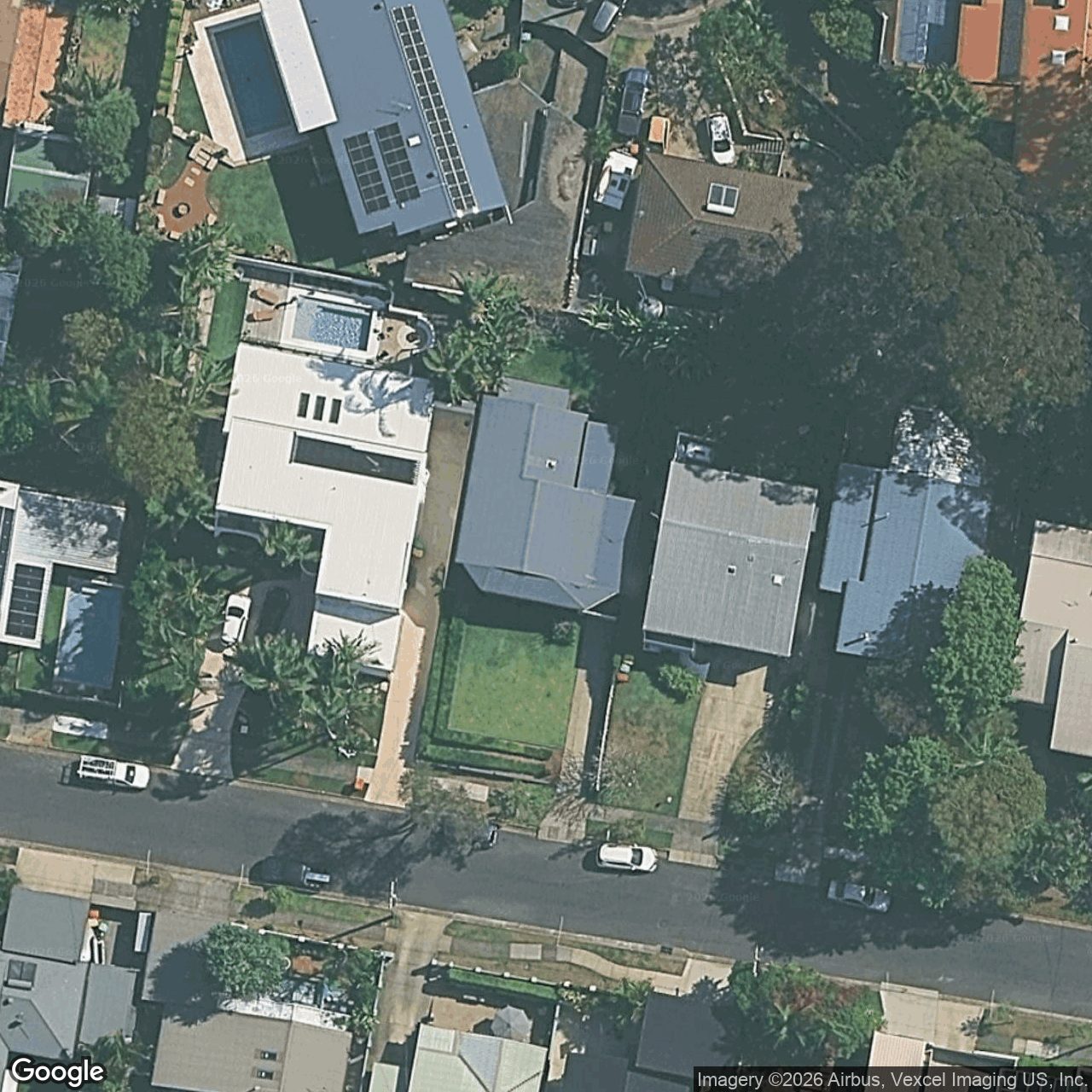 Aerial view of 19 Page Parade, Burleigh Heads QLD 4220