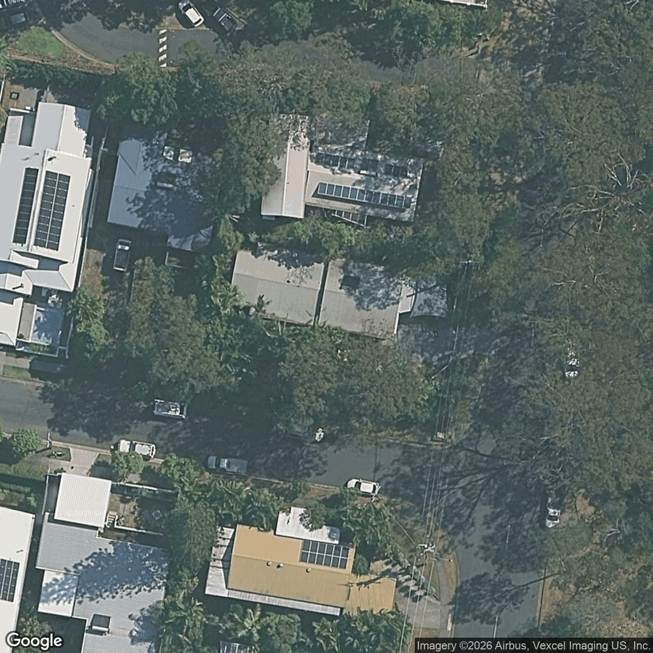 Aerial view of 1 Page Parade, Burleigh Heads QLD 4220