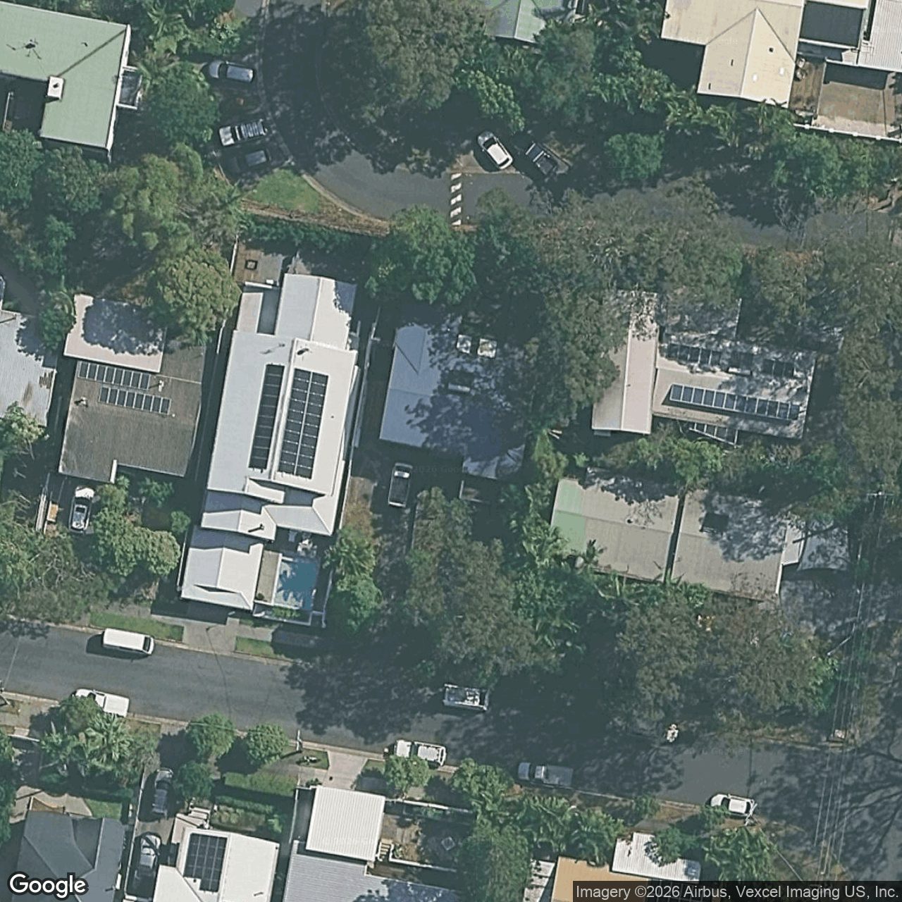 Aerial view of 3 Page Parade, Burleigh Heads QLD 4220