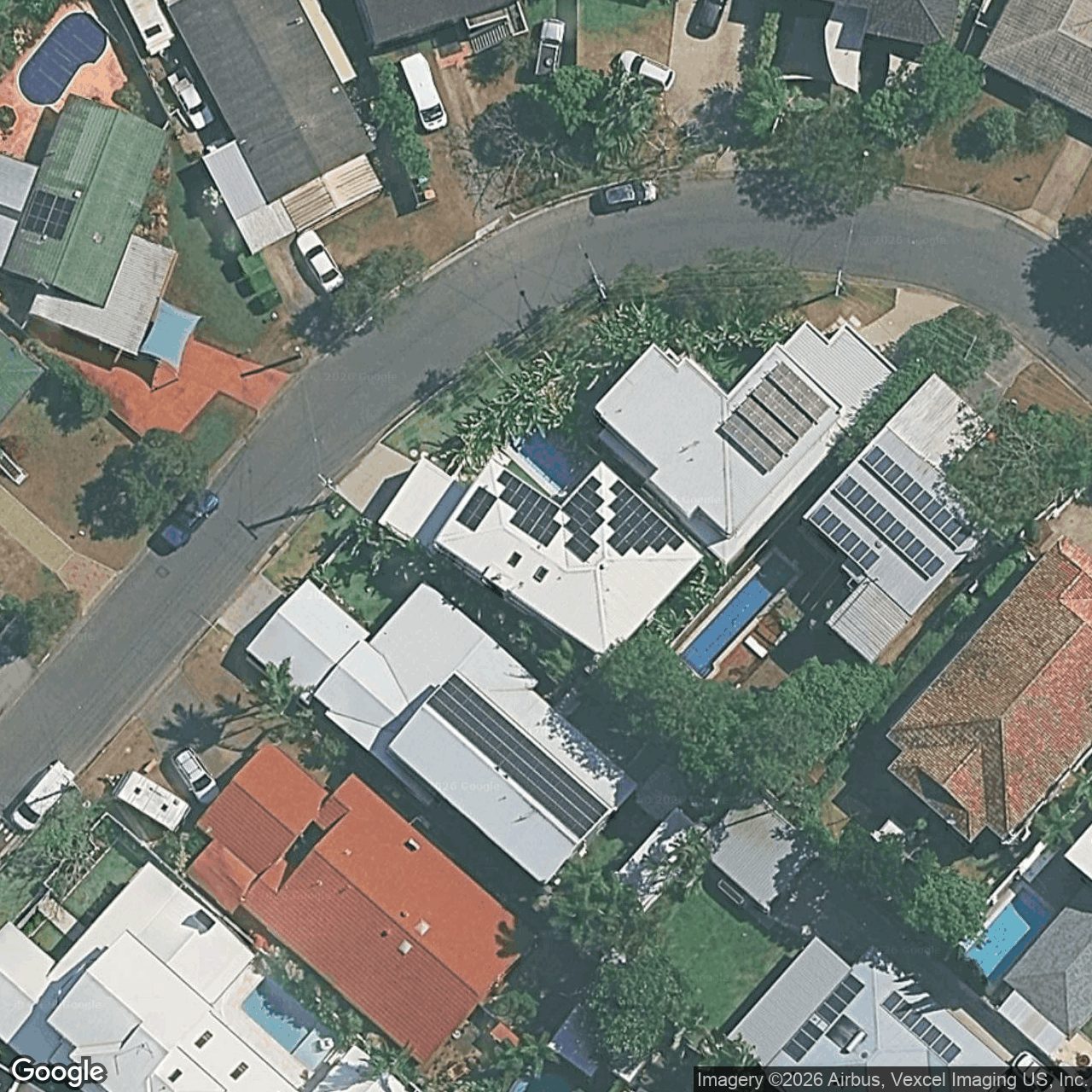 Aerial view of 24 Tawarri Crescent, Burleigh Heads QLD 4220