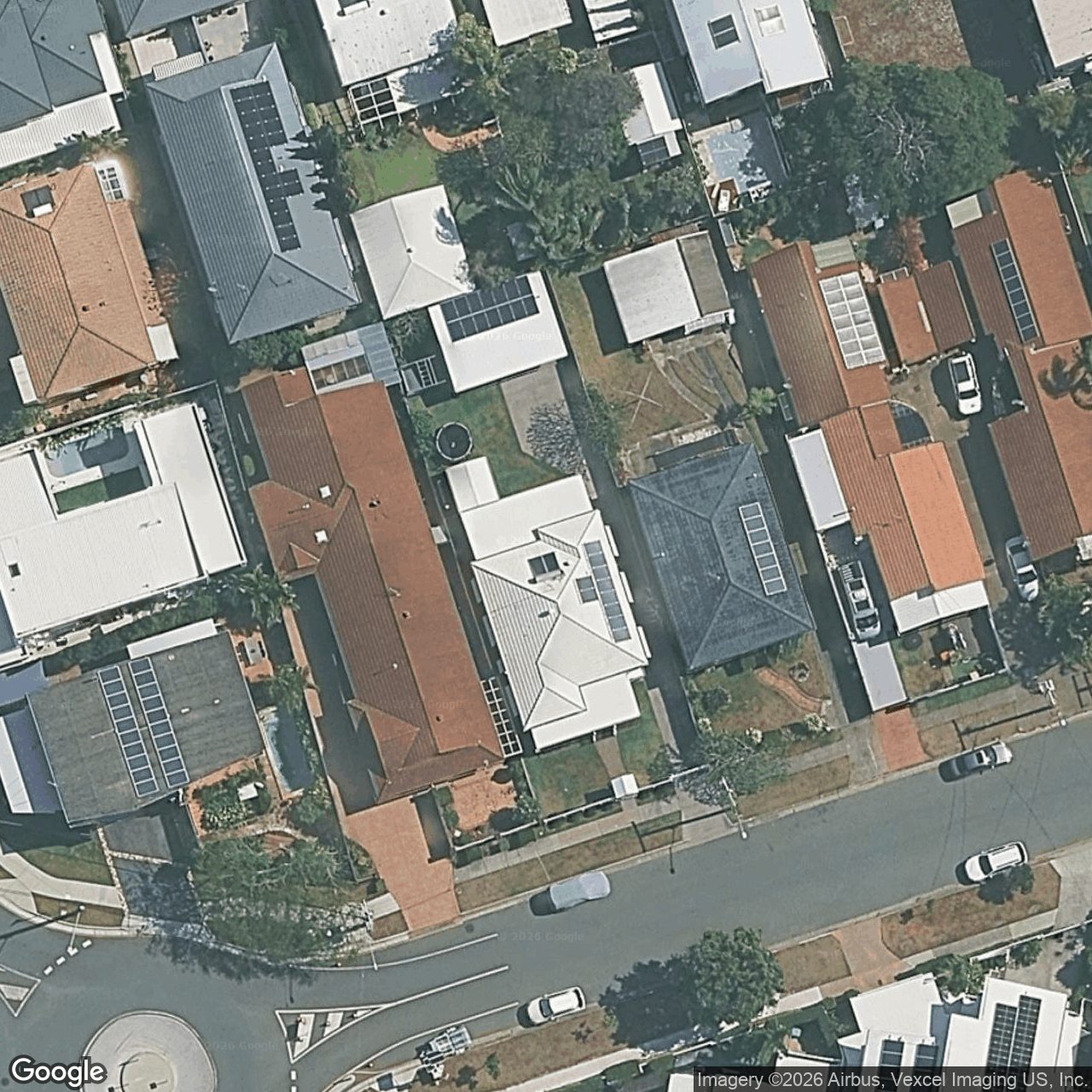 Aerial view of 13 Acanthus Avenue, Burleigh Heads QLD 4220