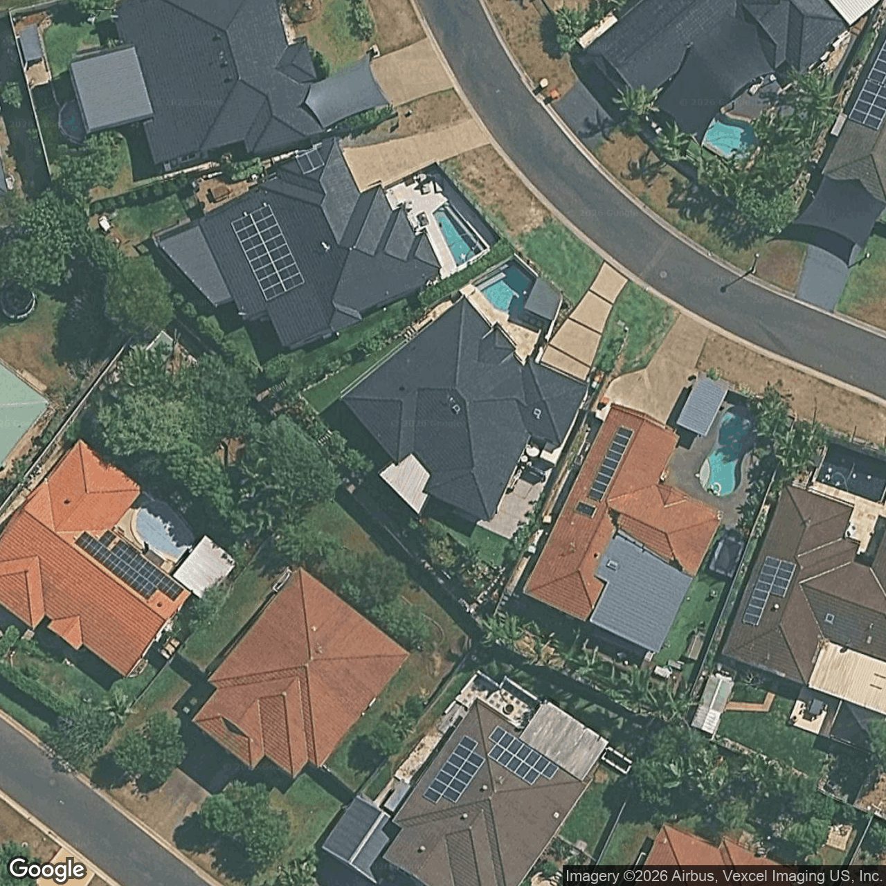 Aerial view of 12 Quoll Close, Burleigh Heads QLD 4220