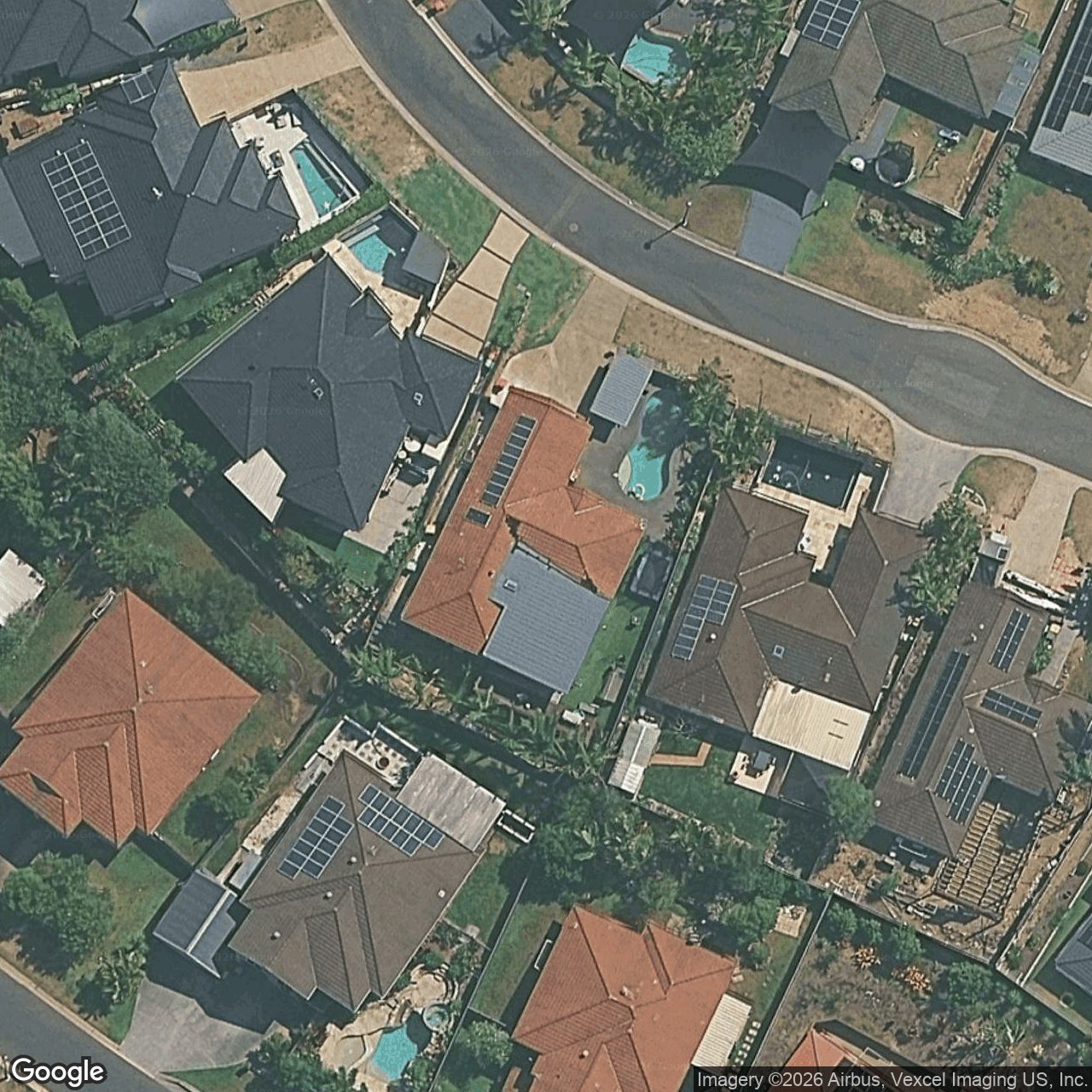 Aerial view of 10 Quoll Close, Burleigh Heads QLD 4220