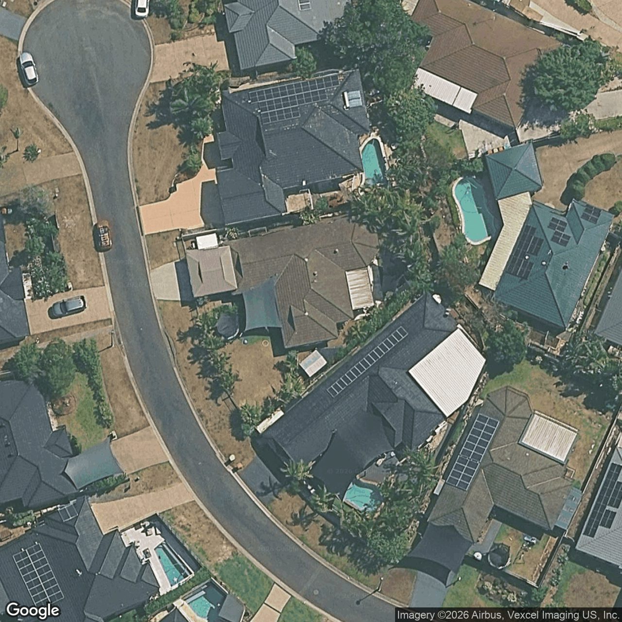 Aerial view of 13 Quoll Close, Burleigh Heads QLD 4220