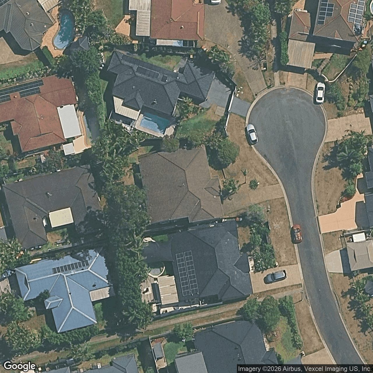 Aerial view of 20 Quoll Close, Burleigh Heads QLD 4220