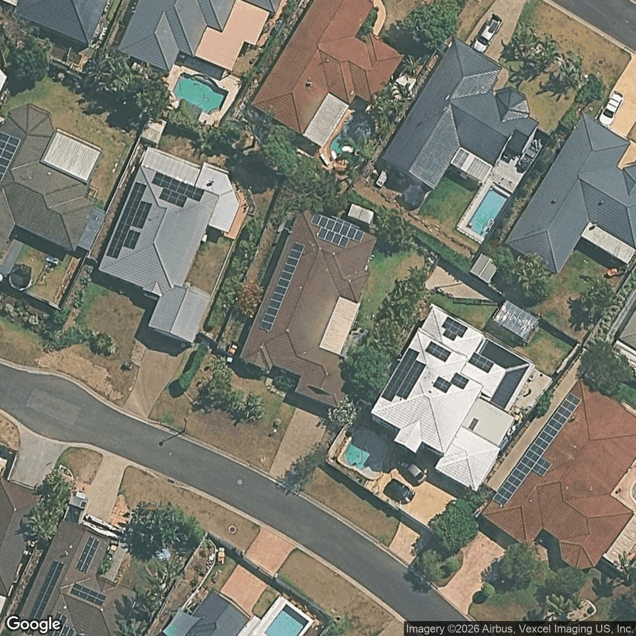 Aerial view of 5 Quoll Close, Burleigh Heads QLD 4220
