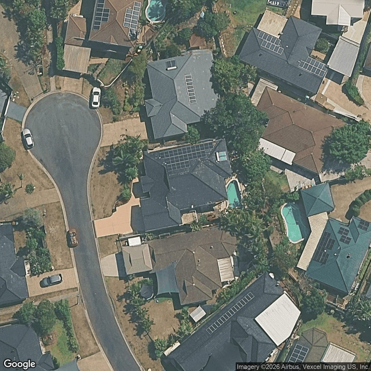 Aerial view of 15 Quoll Close, Burleigh Heads QLD 4220