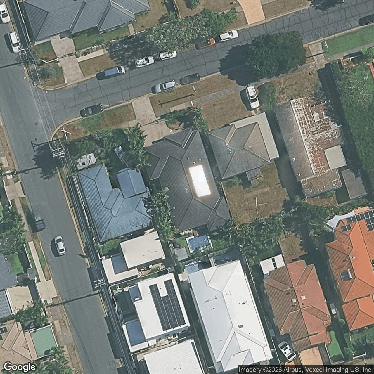 Aerial view of 20 Anzac Parade, Burleigh Heads QLD 4220