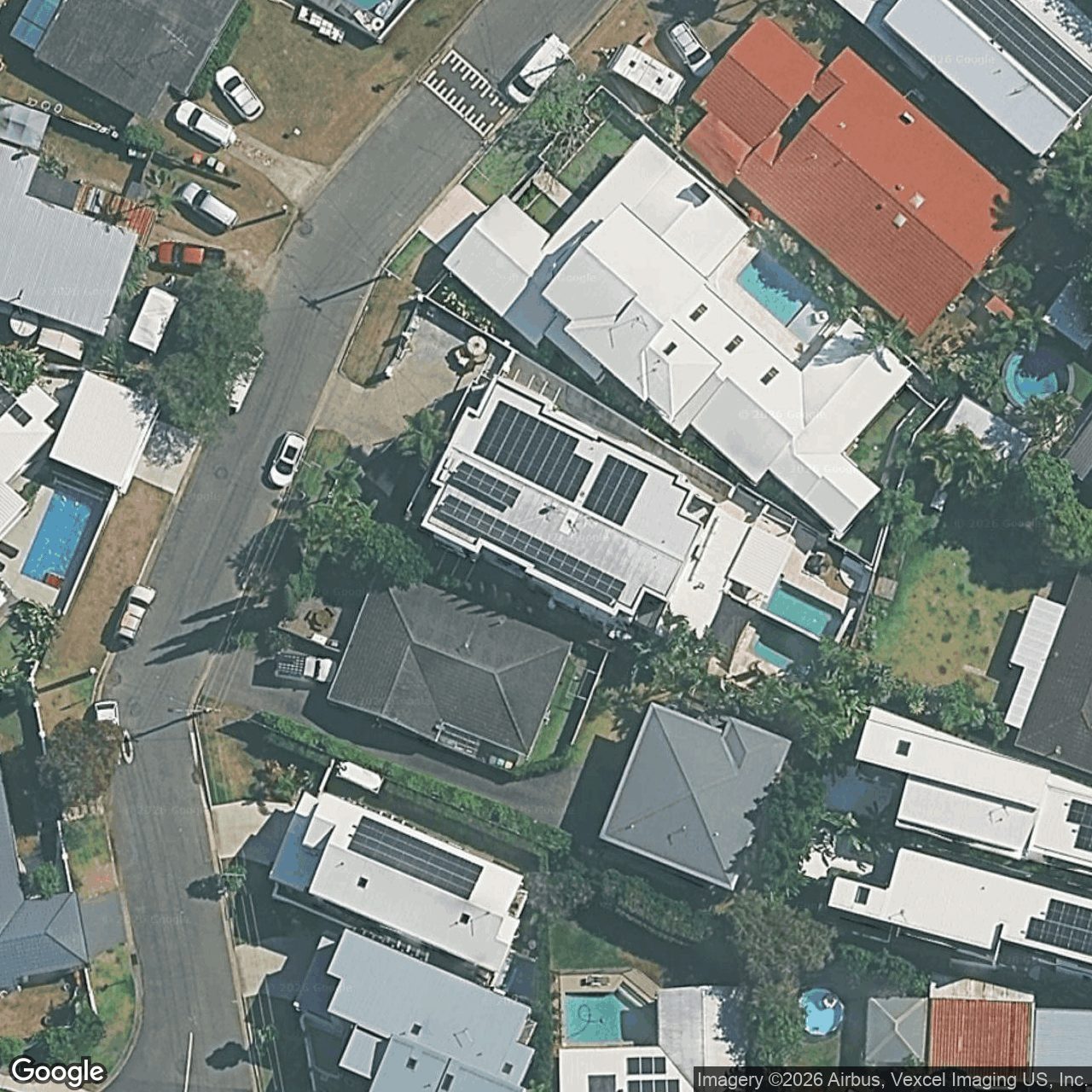 Aerial view of 40 Tawarri Crescent, Burleigh Heads QLD 4220