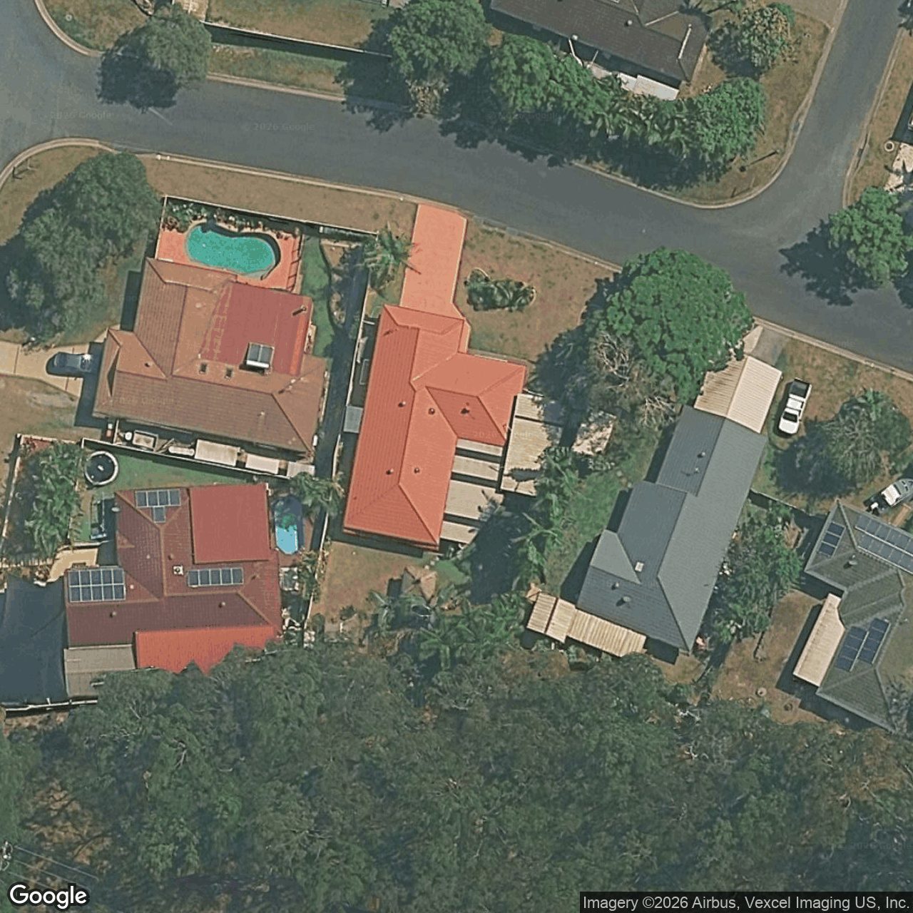 Aerial view of 3 Glauca Street, Burleigh Heads QLD 4220