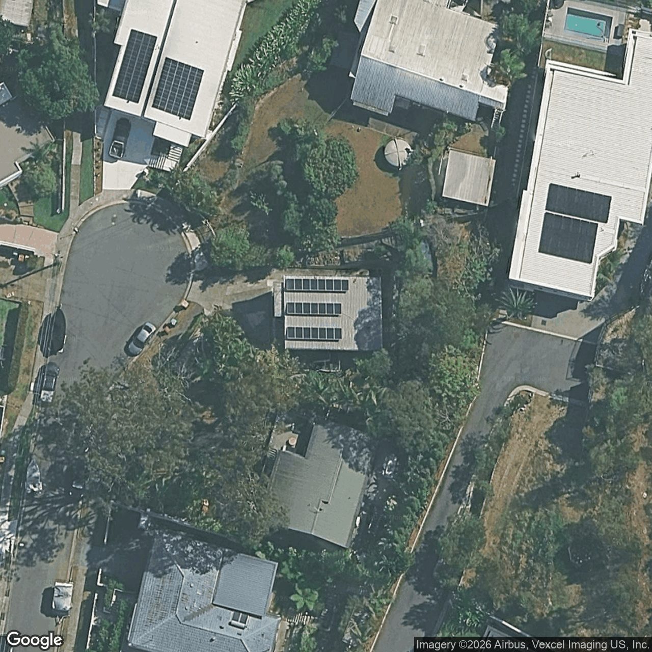 Aerial view of 42 Timbertop Mead, Burleigh Heads QLD 4220