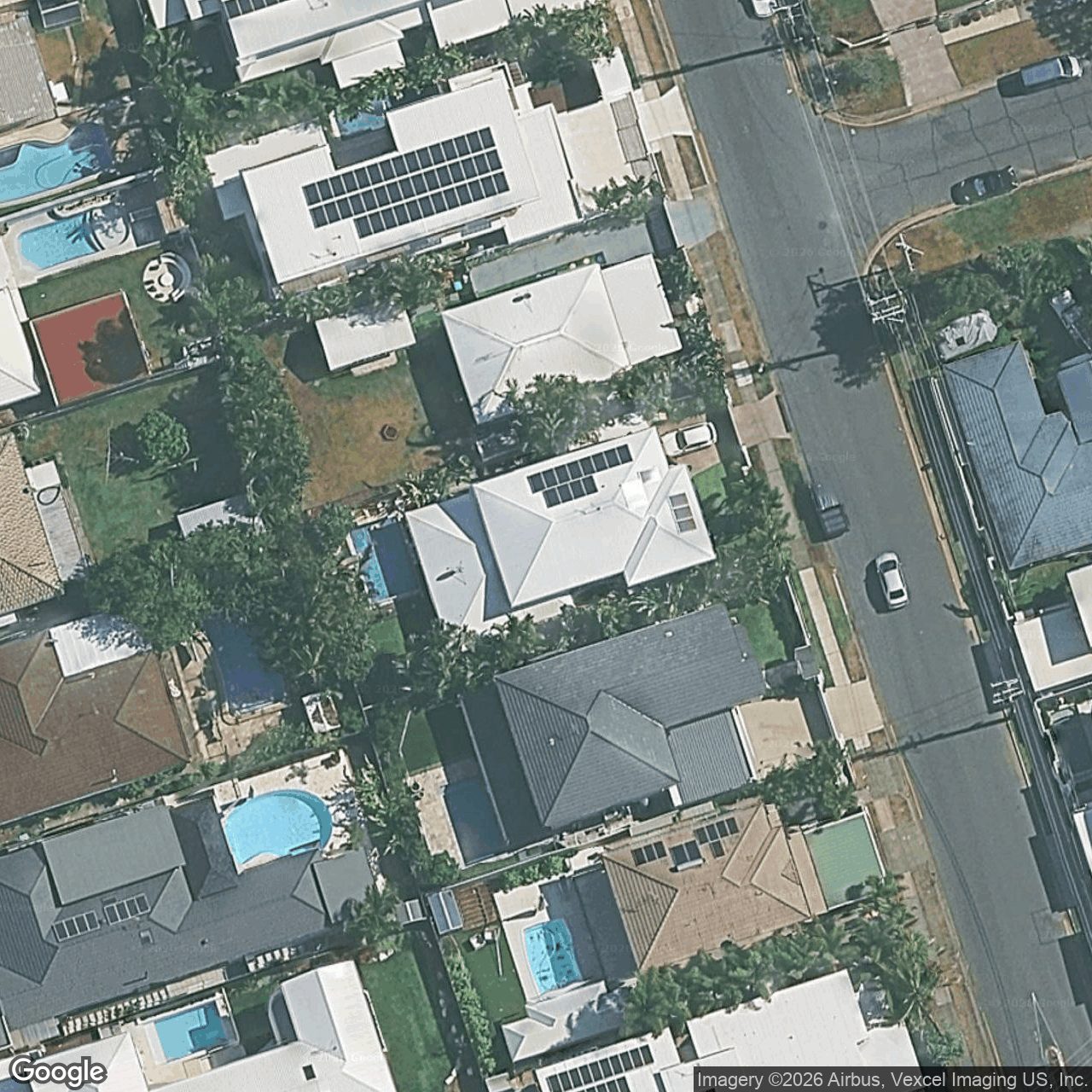 Aerial view of 8 Lemana Lane, Burleigh Heads QLD 4220