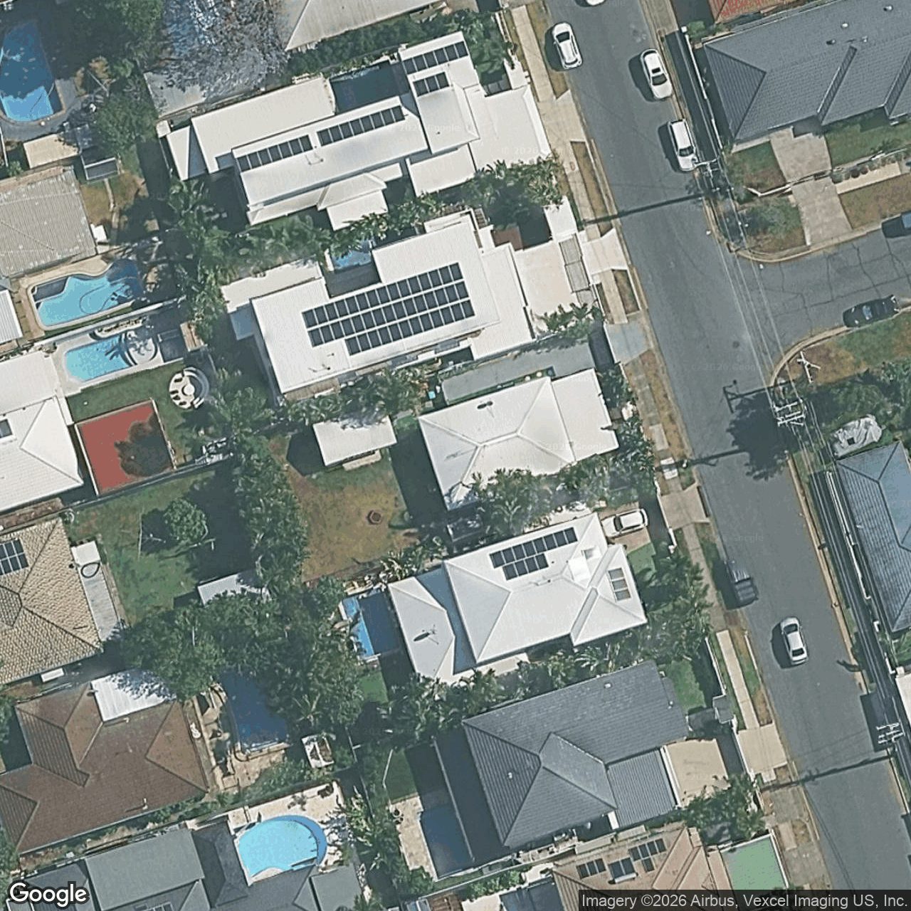 Aerial view of 10 Lemana Lane, Burleigh Heads QLD 4220