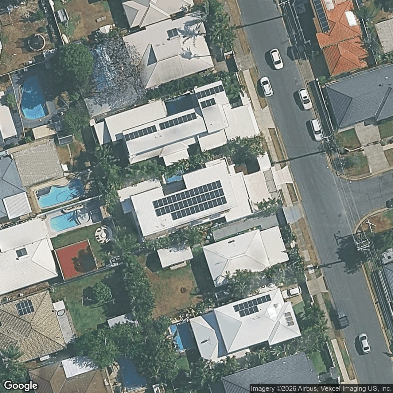 Aerial view of 12 Lemana Lane, Burleigh Heads QLD 4220