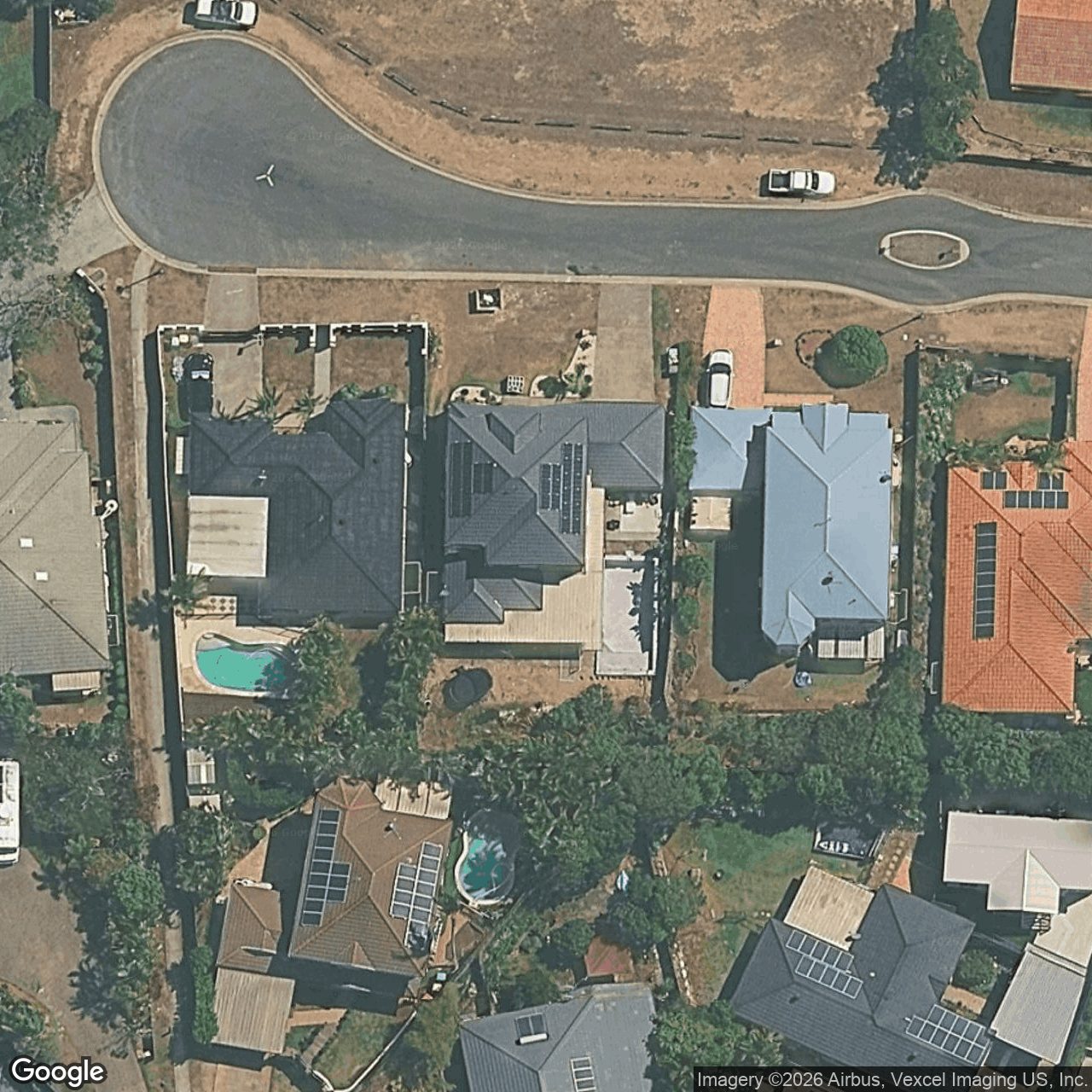 Aerial view of 20 Ardisia Court, Burleigh Heads QLD 4220