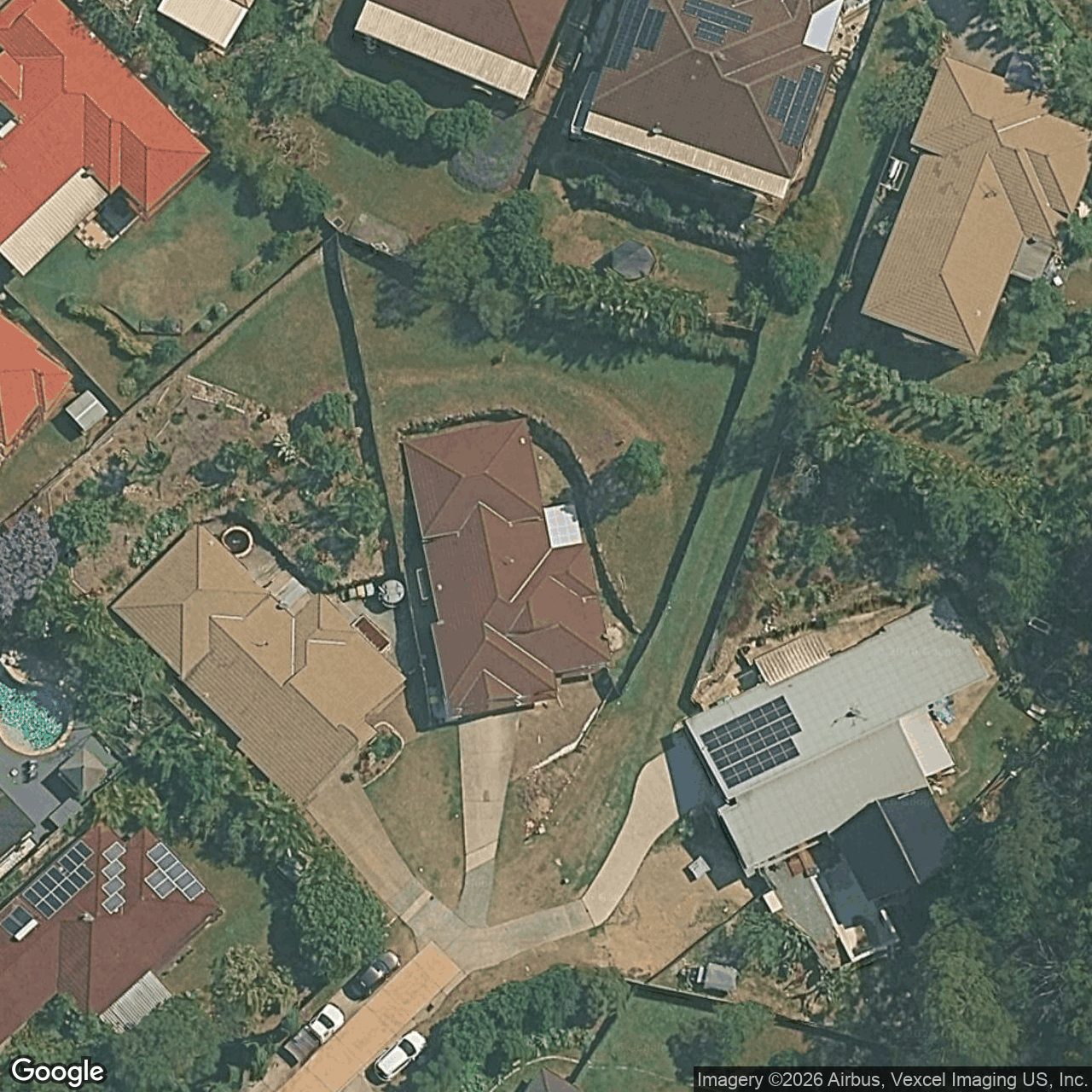 Aerial view of 24 Glauca Street, Burleigh Heads QLD 4220