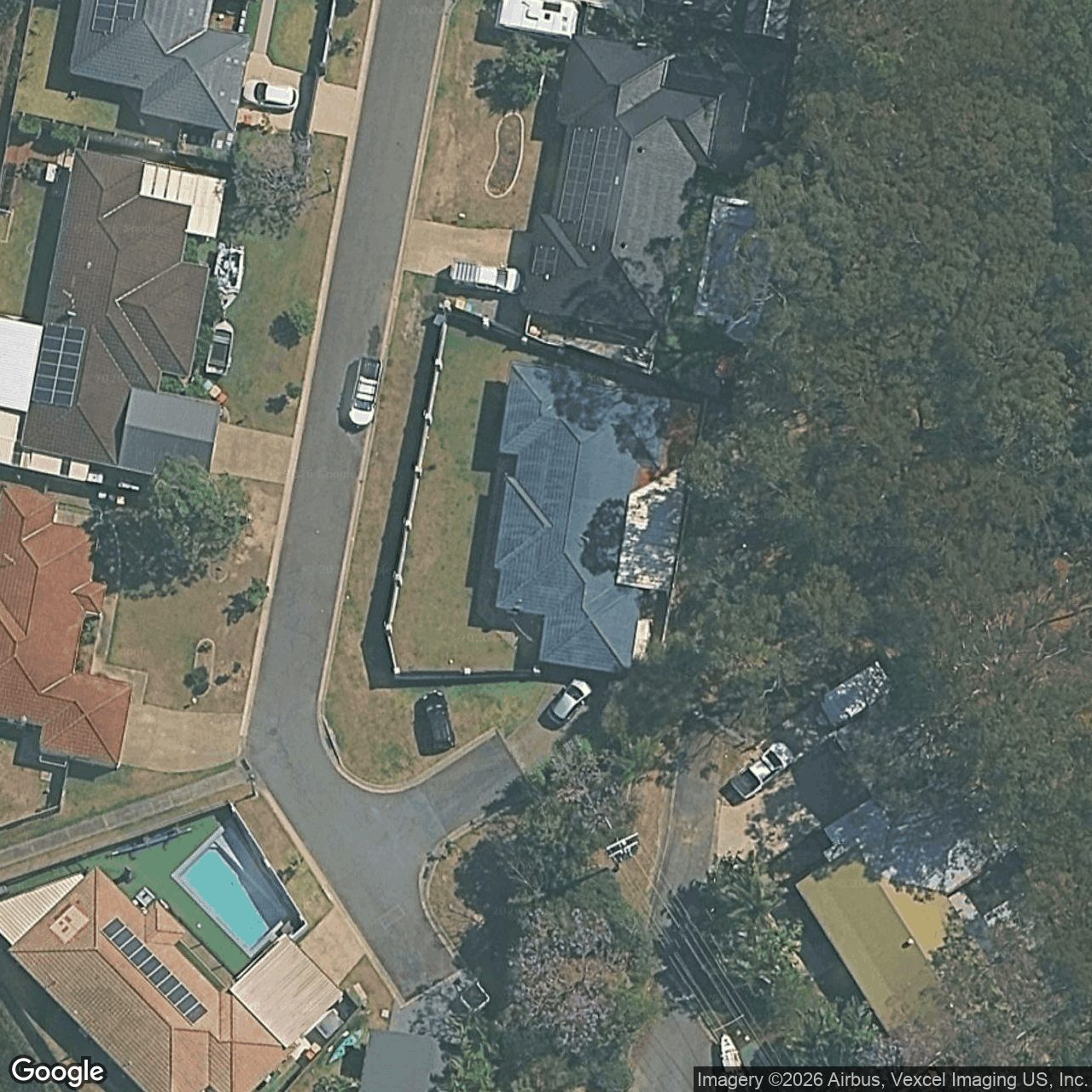Aerial view of 22 Matthew Close, Burleigh Heads QLD 4220