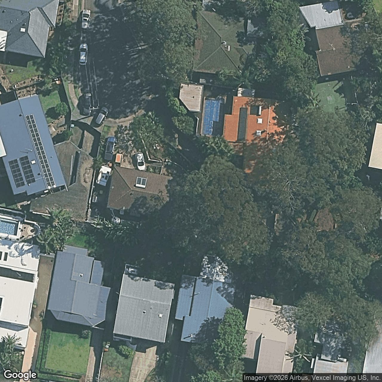 Aerial view of 2 Timbertop Mead, Burleigh Heads QLD 4220