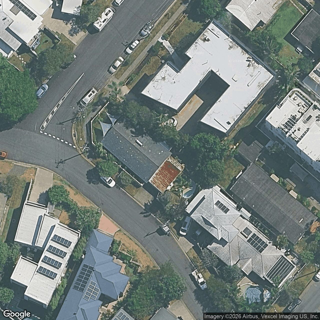 Aerial view of 32 Ikkina Road, Burleigh Heads QLD 4220