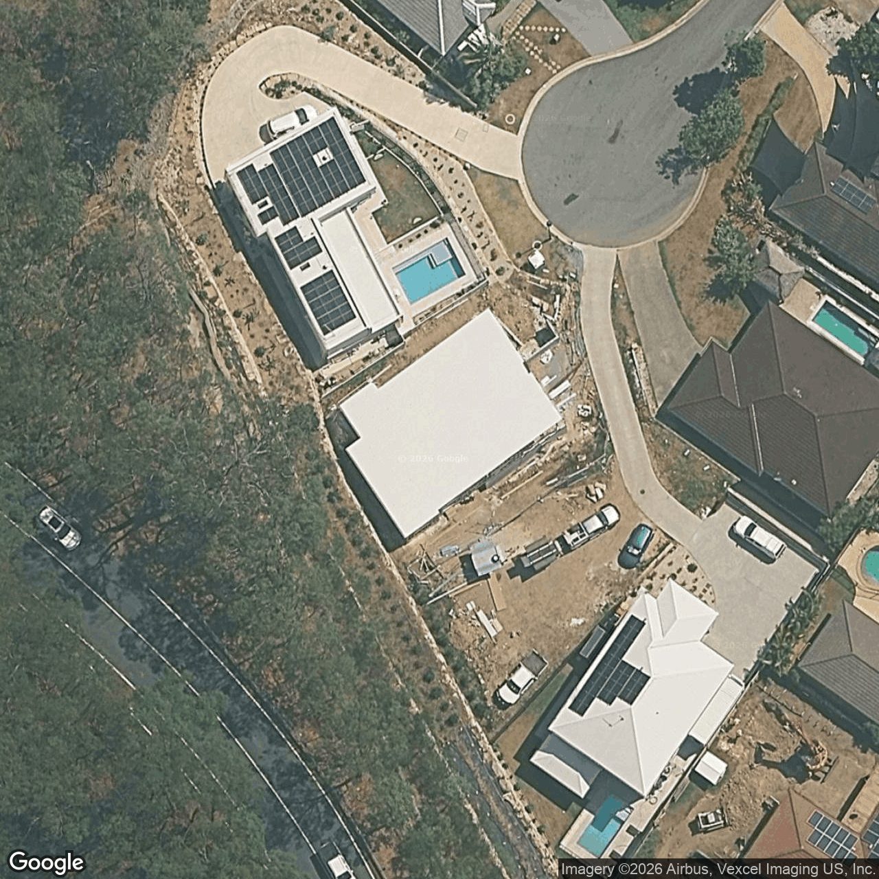 Aerial view of 16 Arbury Hill Close, Burleigh Heads QLD 4220