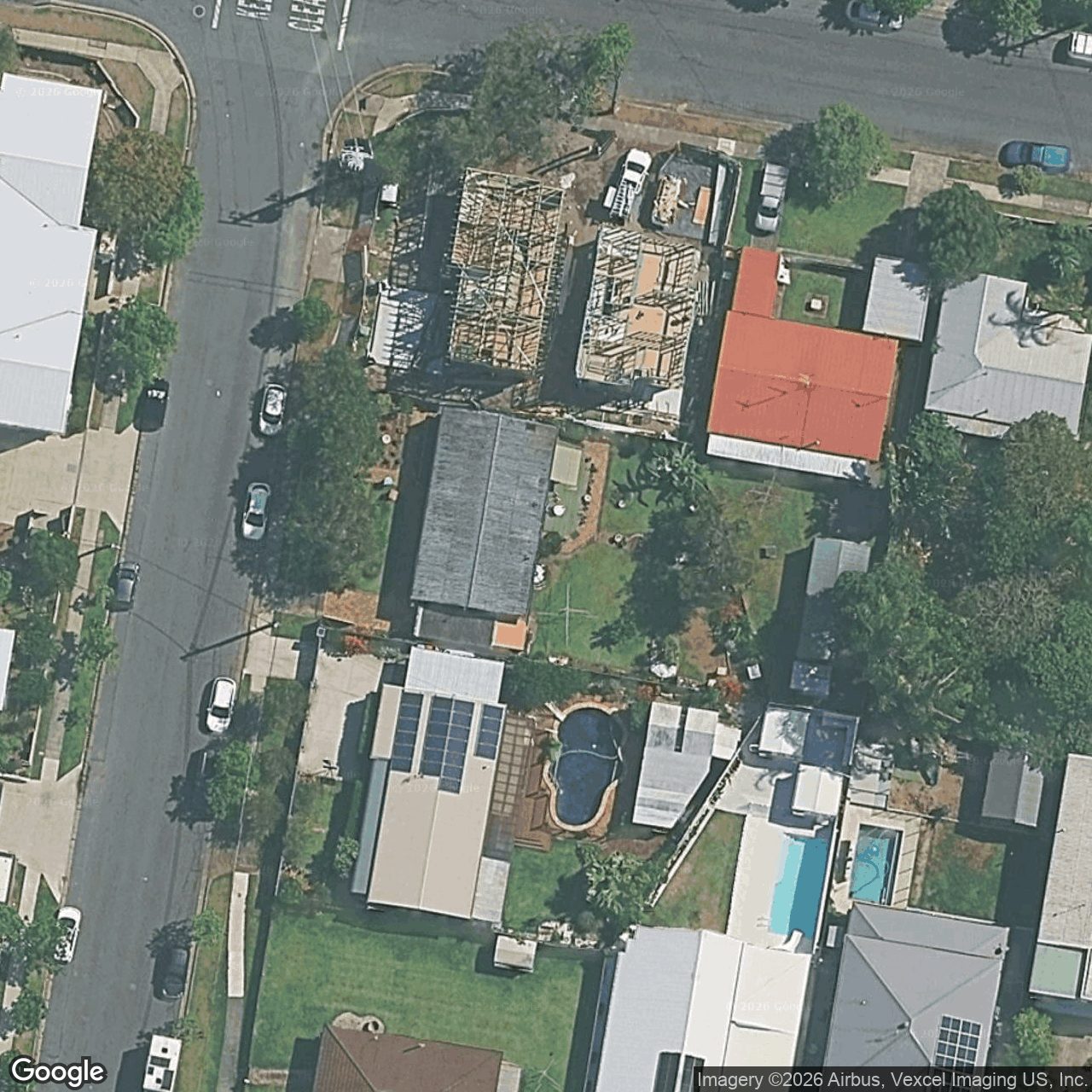 Aerial view of 4 Banjo Street, Burleigh Heads QLD 4220