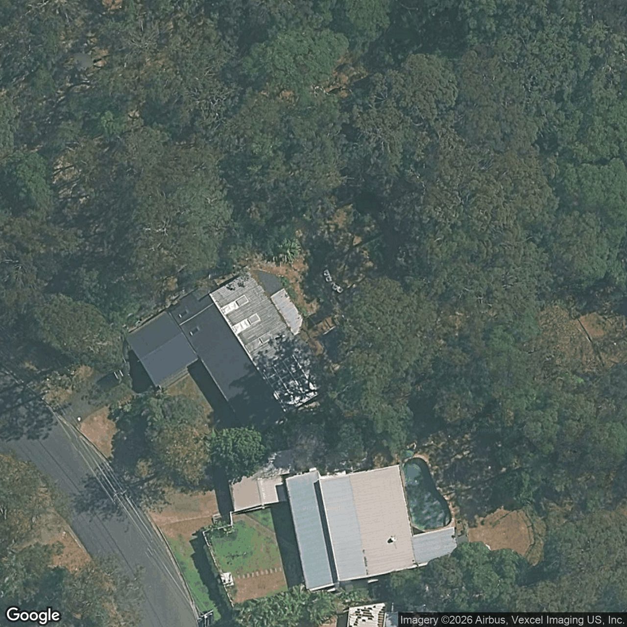 Aerial view of 4 Dulcie Drive, Burleigh Heads QLD 4220